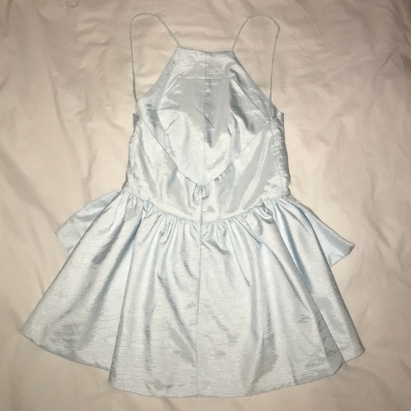 SOLD! L’ATISTE | PEPLUM LOW BACK TANK TOP, SIZE S - Picture 3 of 4